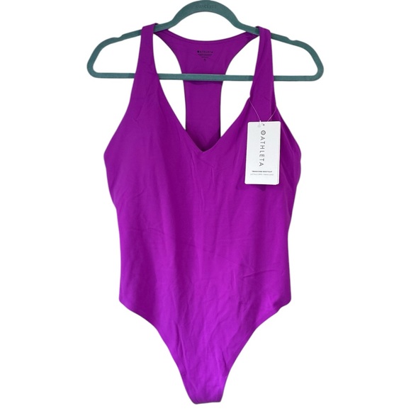 Athleta Transcend Bodysuit in Orchid - Picture 4 of 6